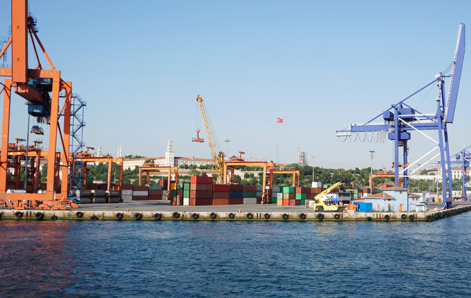 Modern Freight Vessel
